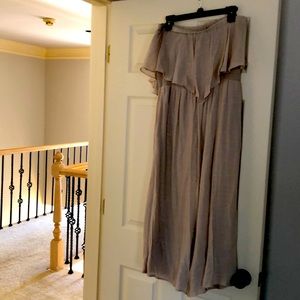 Ladies shoulder less jumper